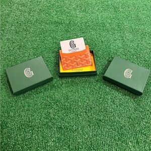 Orange Designer Card Holder